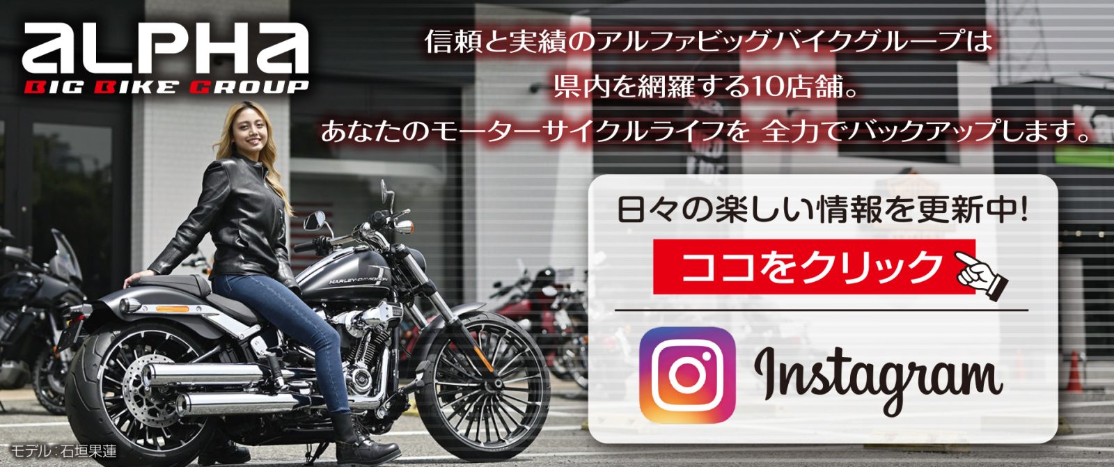TOP│アルファ：ALPHA Big Bike Group 総合サイト